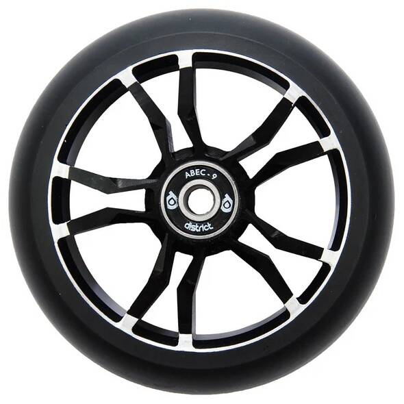 District LM110x30mm Scooter Wheel - Black/Black