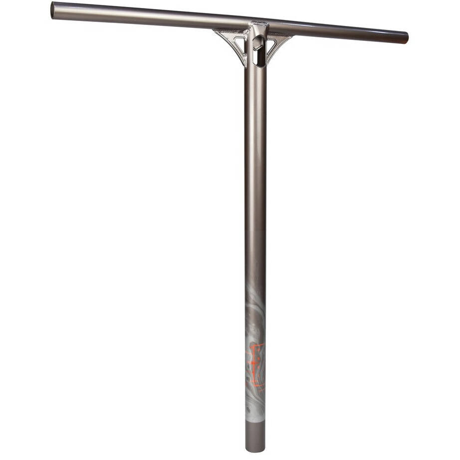 District T700 Chromo Scooter Handle Bars - Titanium Grey