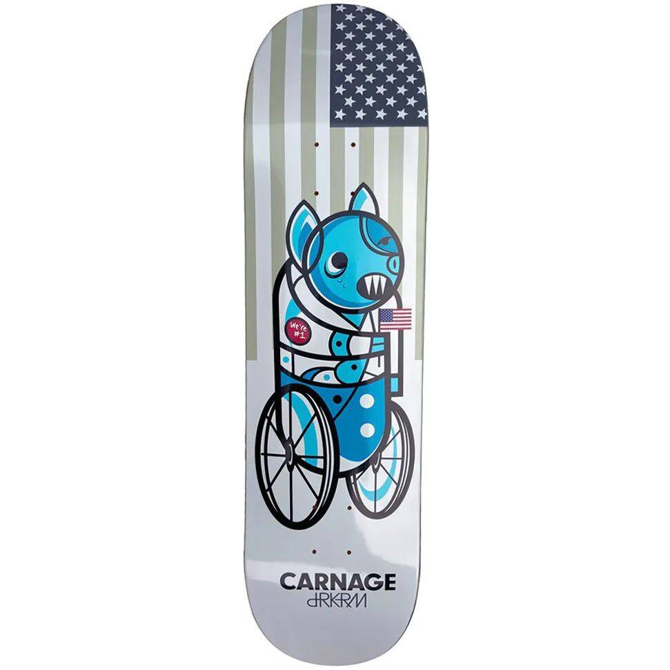 Darkroom Carnage Skateboard Deck - 8.375''