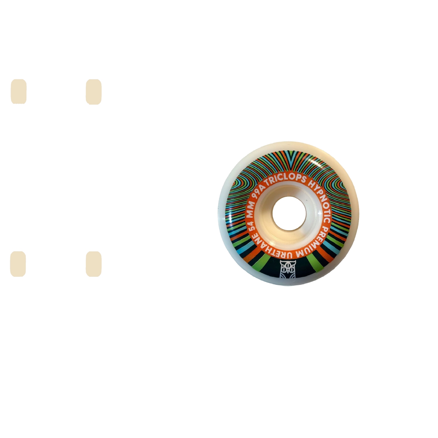 Darkroom Triclops Hypnotic Skateboard Wheels - 54mm