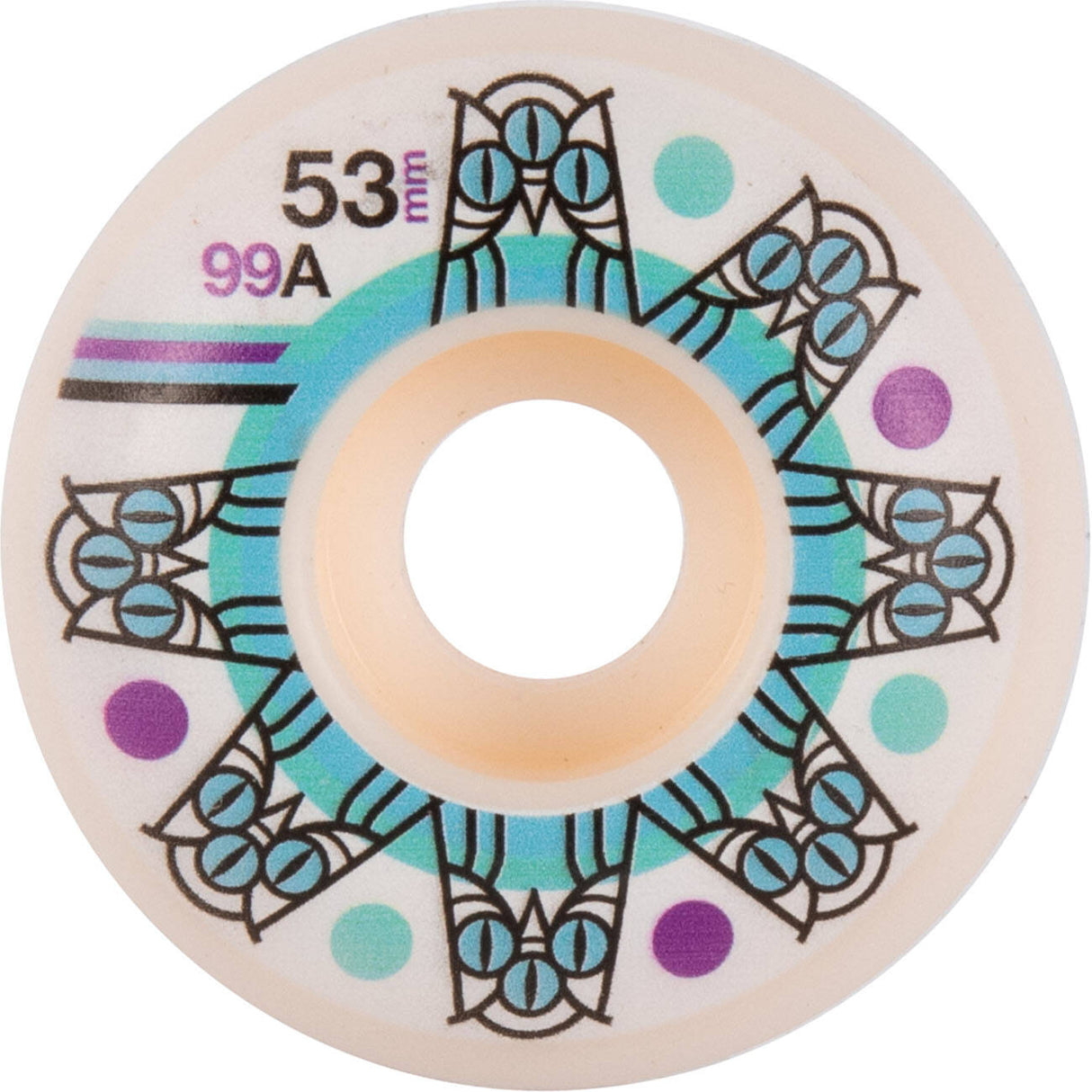 Darkroom Triclops Roulette Skateboard Wheels - 53mm
