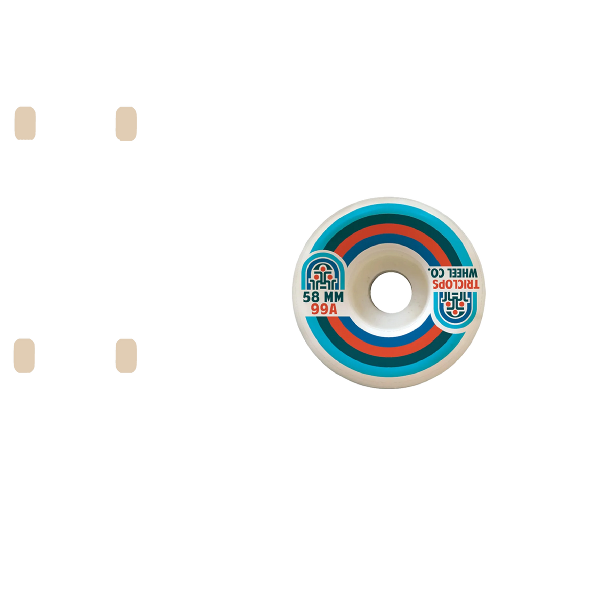 Darkroom Triclops Trax Skateboard Wheels - 58mm
