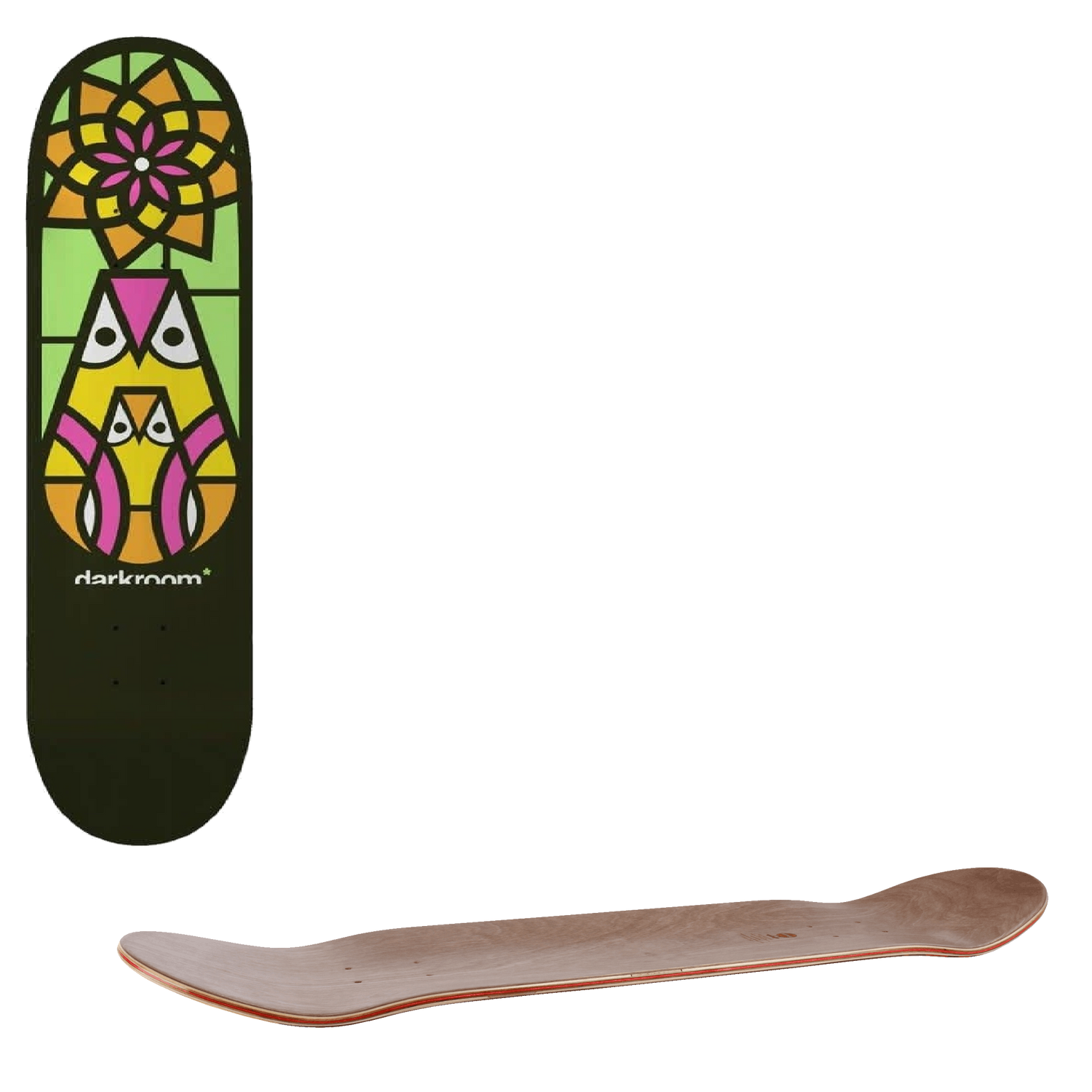 Darkroom Guardian Bright Skateboard Deck - 8.25"