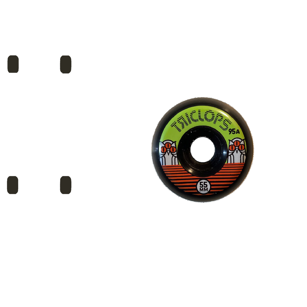 Darkroom Triclops Night Riders Skateboard Wheels - 55mm