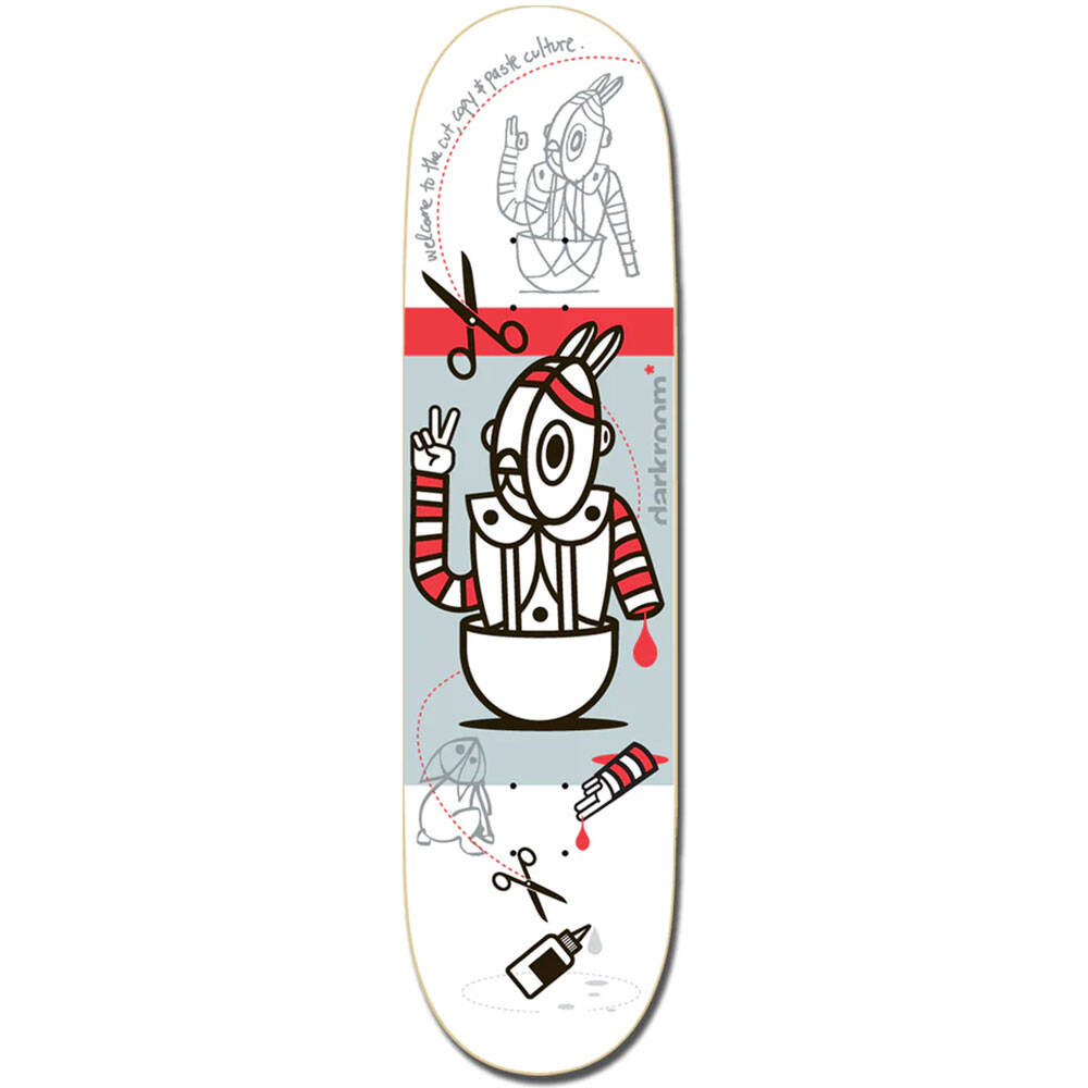 Darkroom Cut/Copy/Paste Skateboard Deck 8"