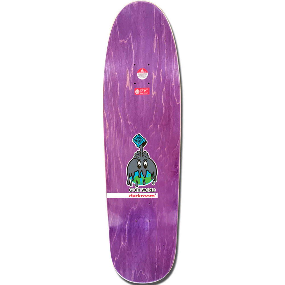 Darkroom Goth World Skateboard Deck 9.125"