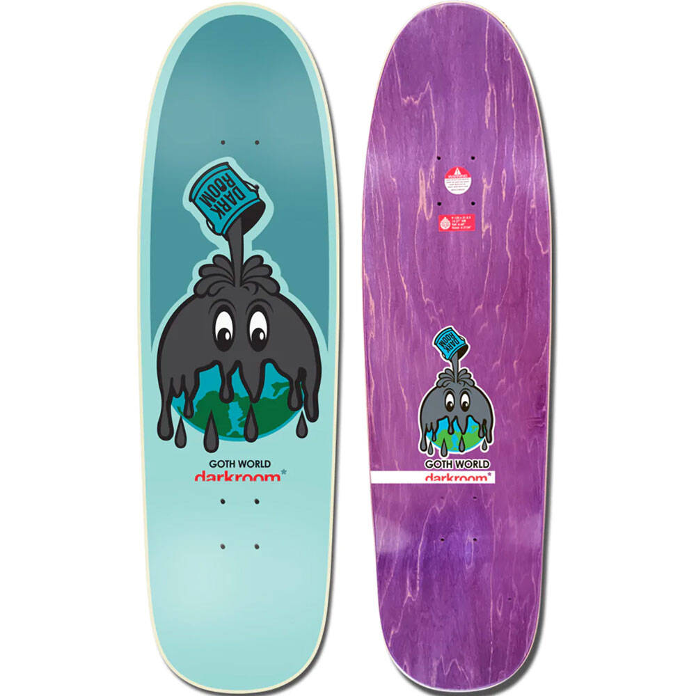 Darkroom Goth World Skateboard Deck 9.125"