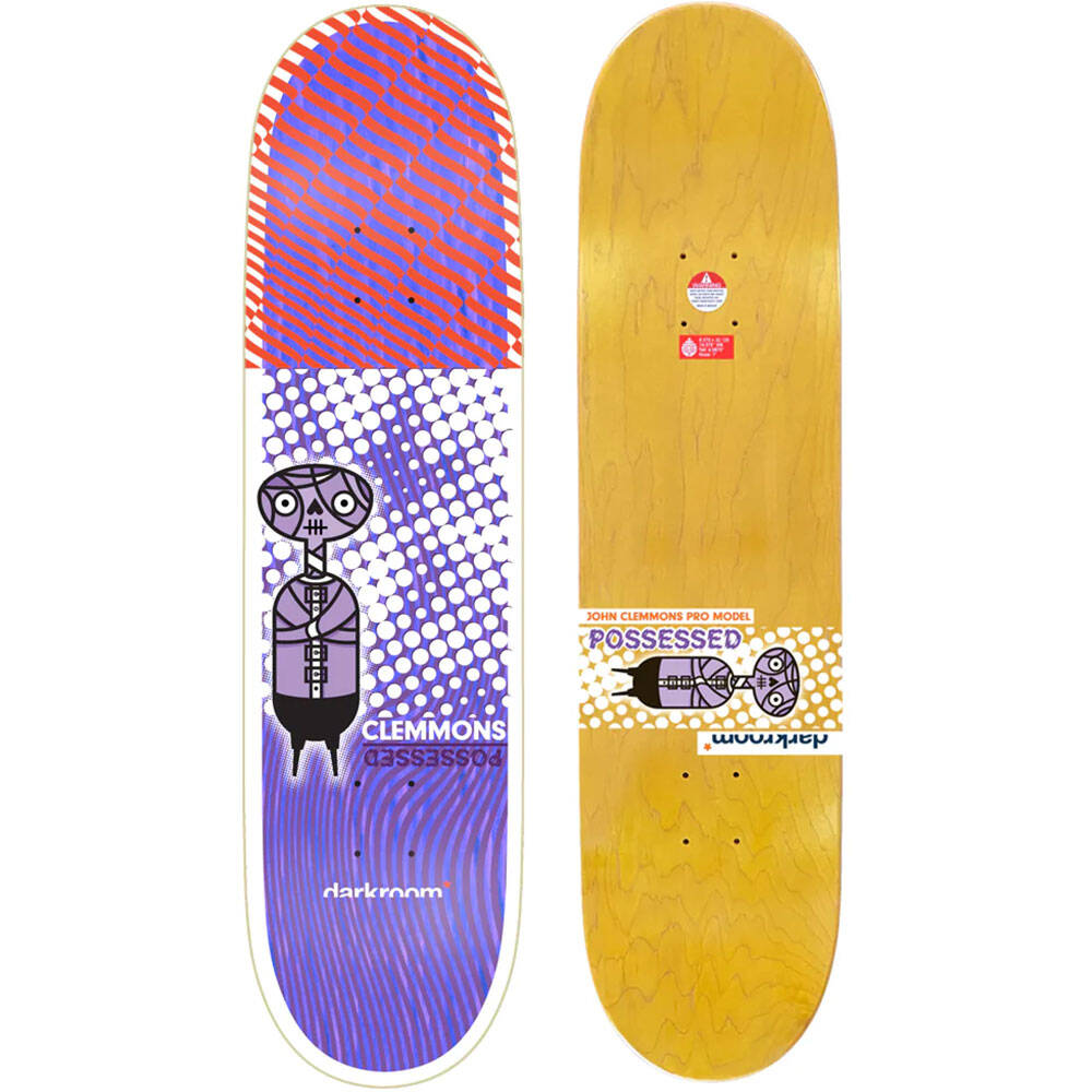 Darkroom John Clemmons Possessed Skateboard Deck - 8.25"