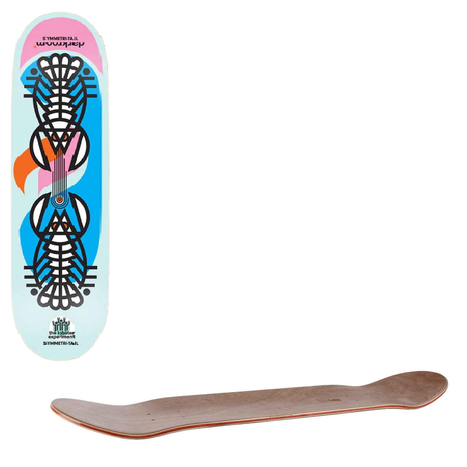 Darkroom Lobster Experiment Skateboard Deck 8.25"