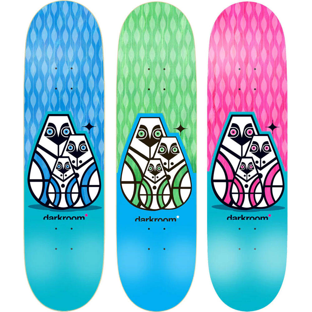 Darkroom R(Owl)Bots Skateboard Deck 8.375"