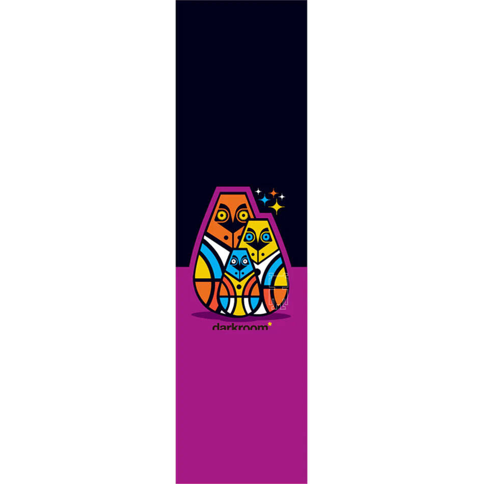 Darkroom R(Owl)Bots Printed Skateboard Grip Tape