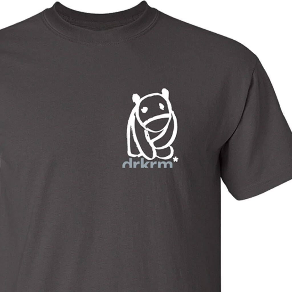 Darkroom Glum T Shirt - Heather Dark Grey