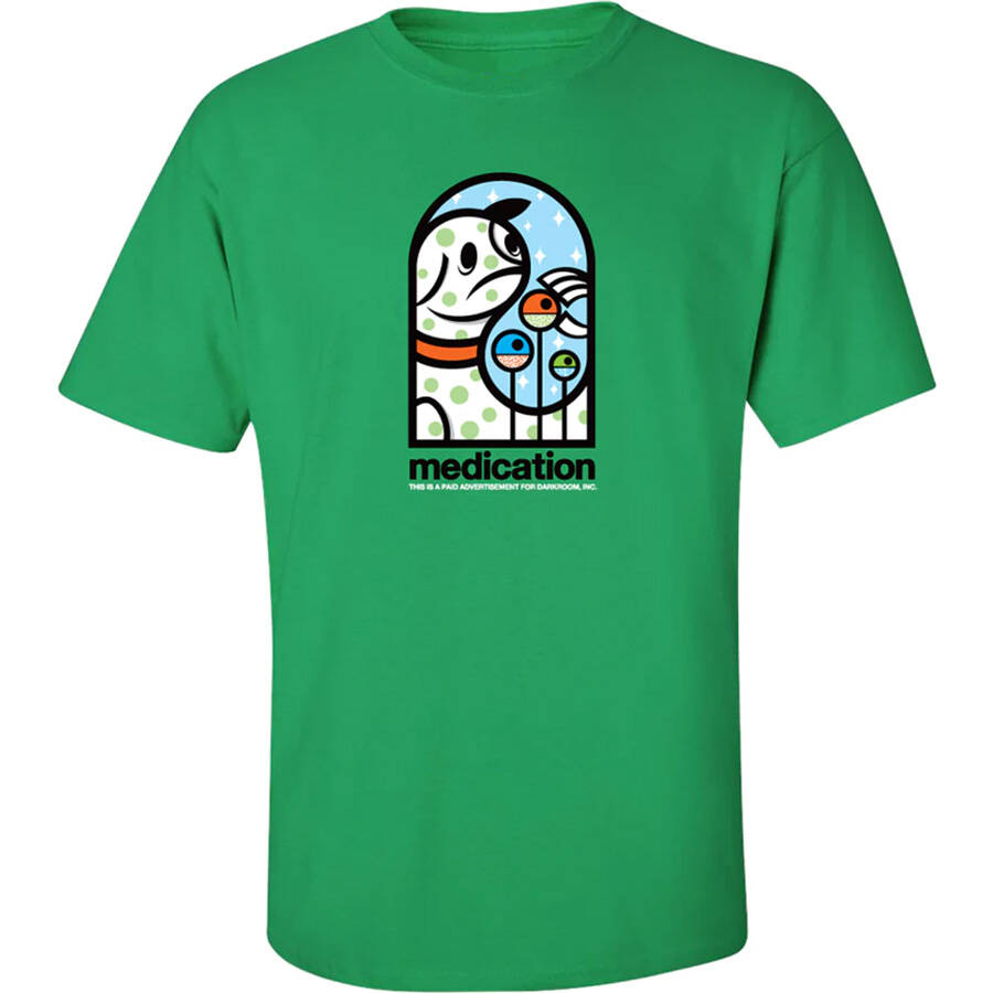 Darkroom Medication T Shirt - Green