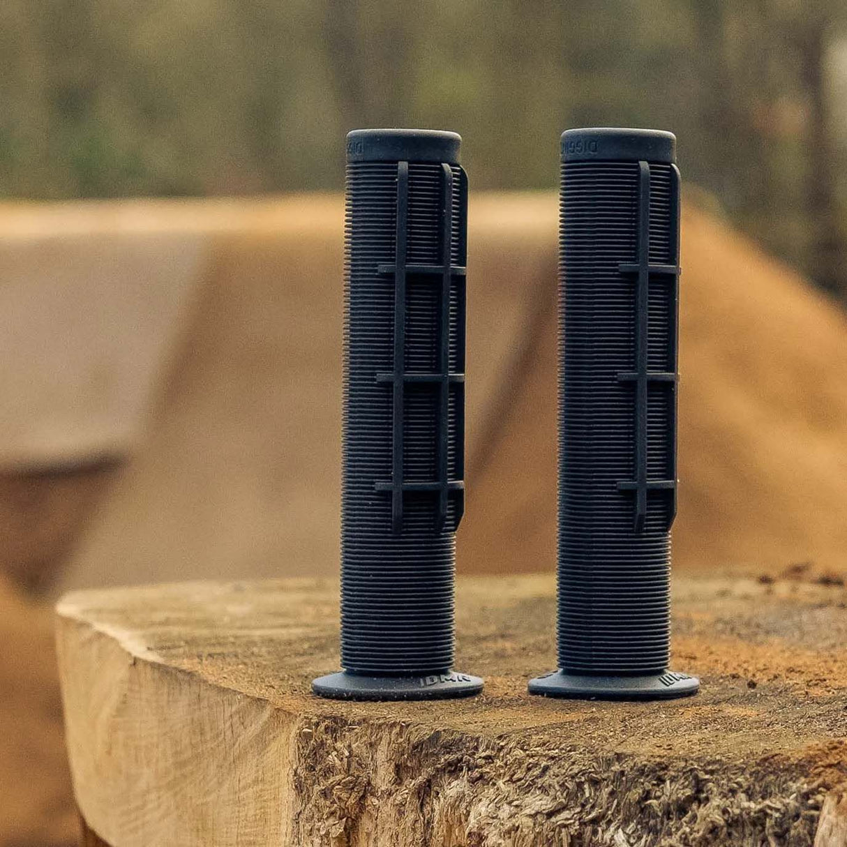 DMR Grid BMX Grips - Black