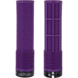DMR Brendog DeathGrip Thin Flangeless Mountain Bike Grips - Purple