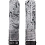 DMR Brendog DeathGrip Thick Flangeless Mountain Bike Grips - Snow Camo