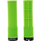 DMR Brendog DeathGrip Thick Flangeless Mountain Bike Grips - Sick Green