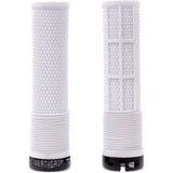 DMR Brendog DeathGrip Thick Flangeless Mountain Bike Grips - White