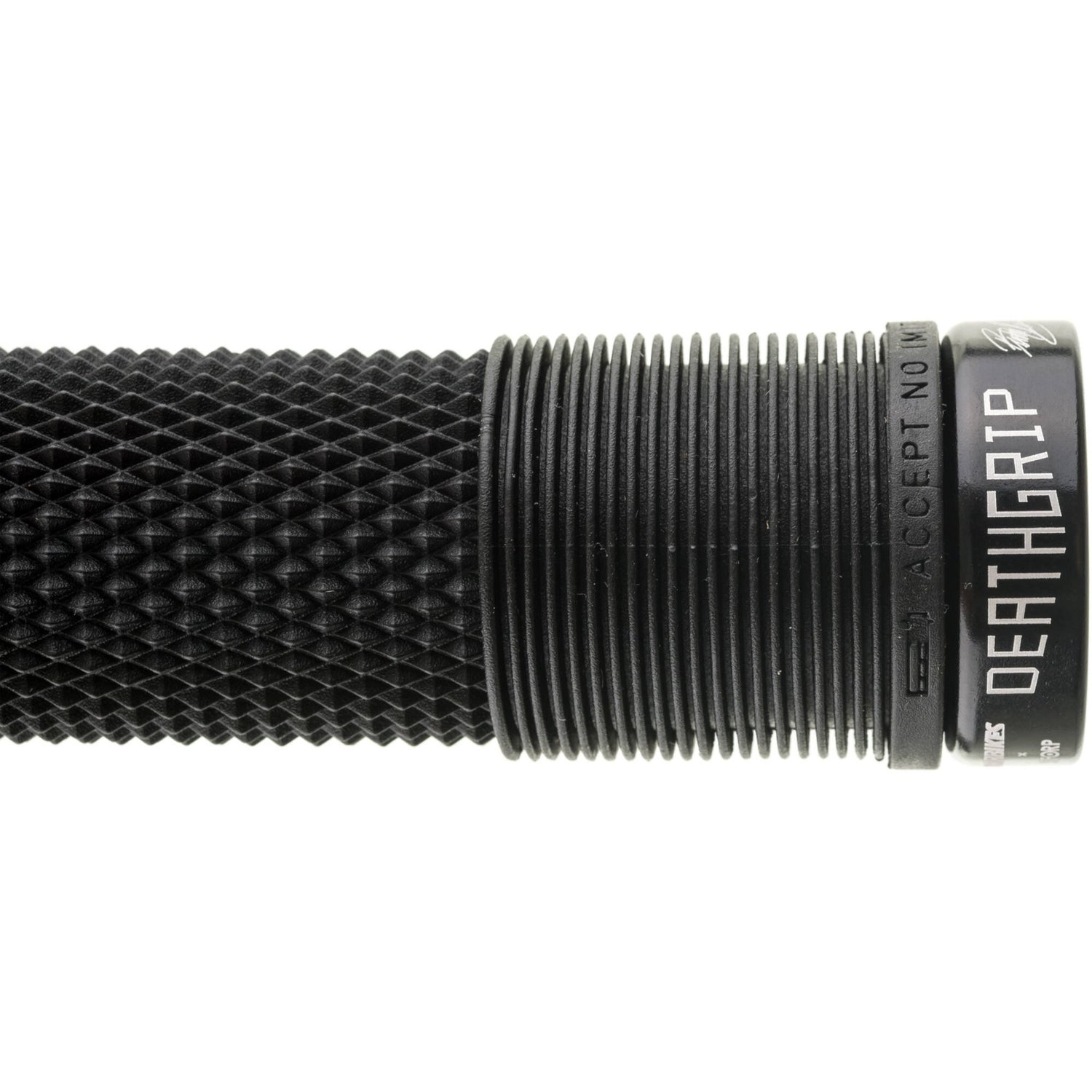 DMR Brendog DeathGrip Thick Flangeless Mountain Bike Grips - Gum