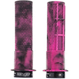 DMR Brendog DeathGrip Thin Flanged Mountain Bike Grips - Marble Pink