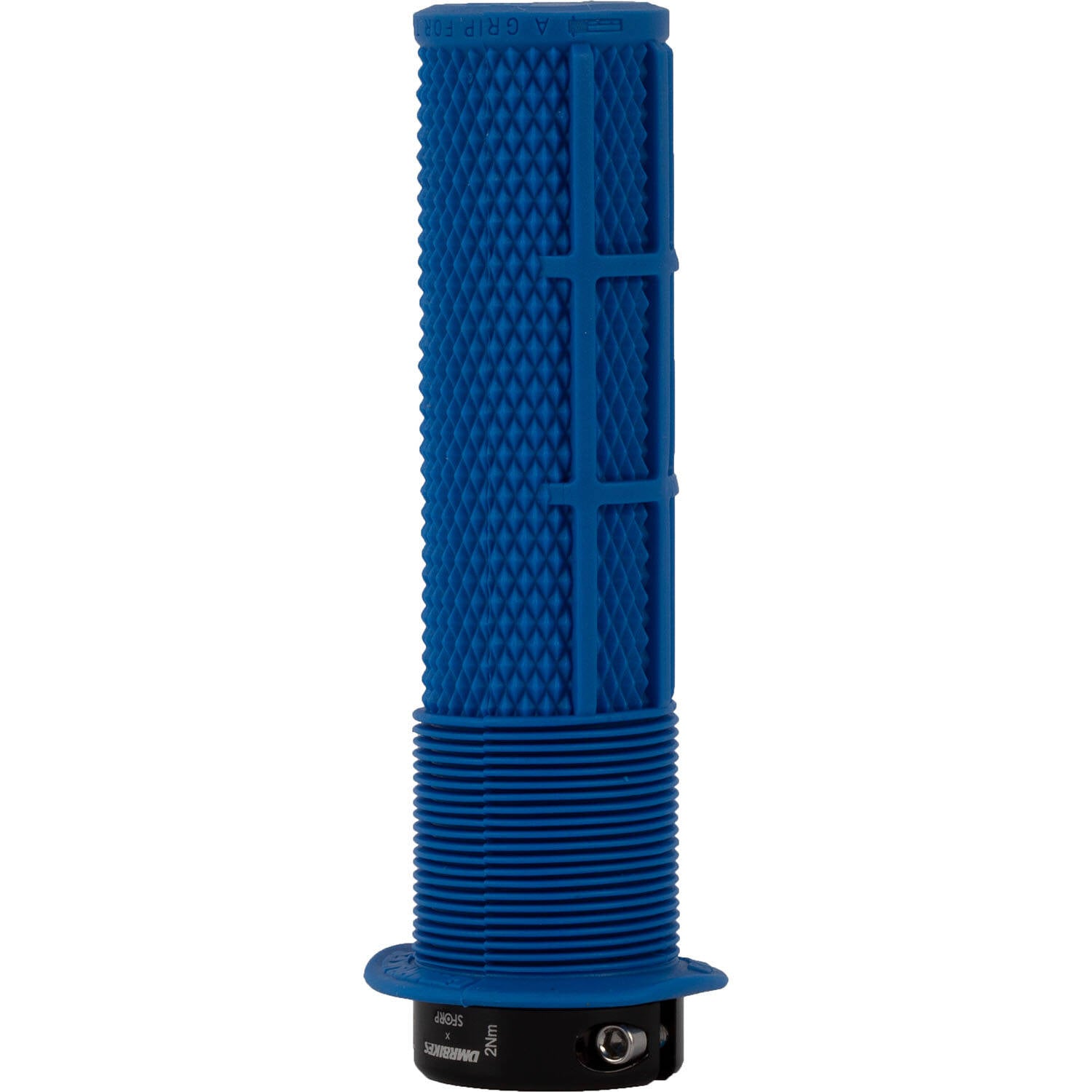 DMR Brendog DeathGrip Thick Flanged Mountain Bike Grips - Navy Blue