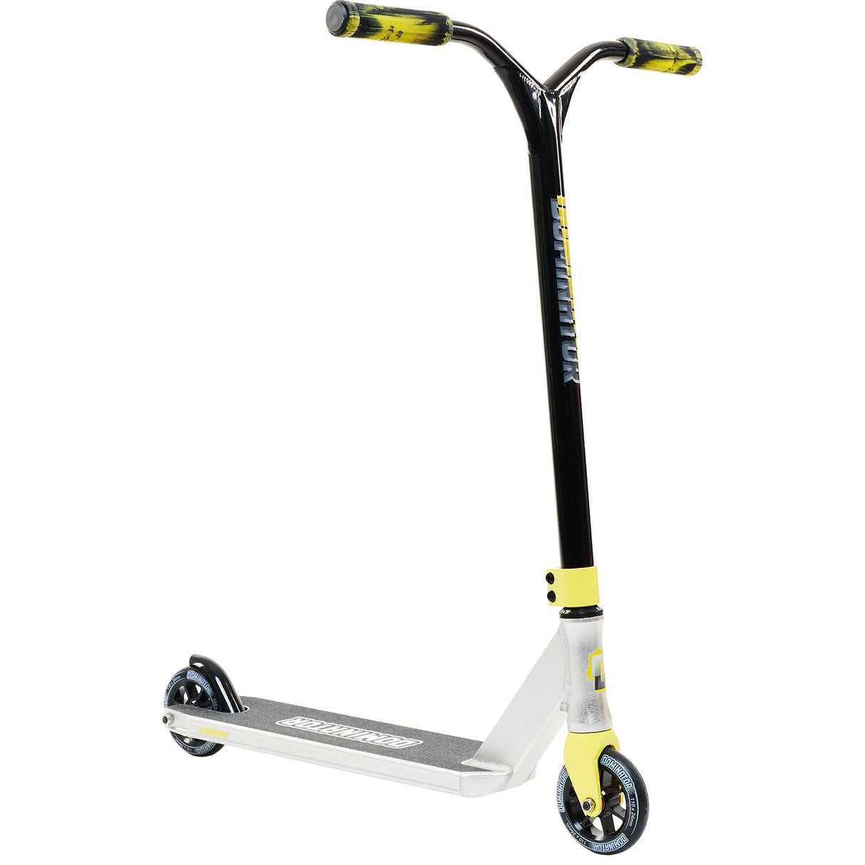 Dominator Airborne Stunt Scooter - Anodised Silver/Black