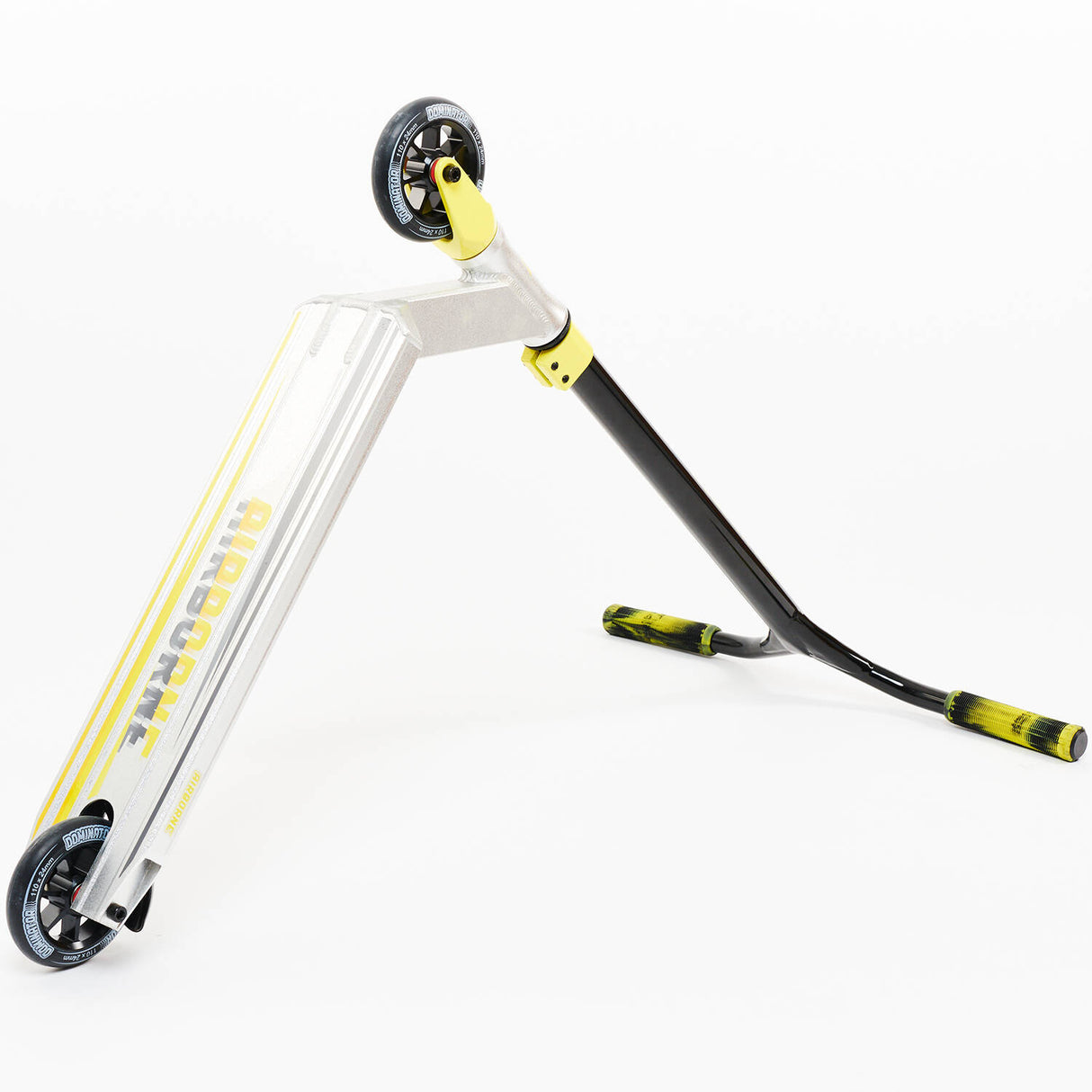 Dominator Airborne Stunt Scooter - Anodised Silver/Black