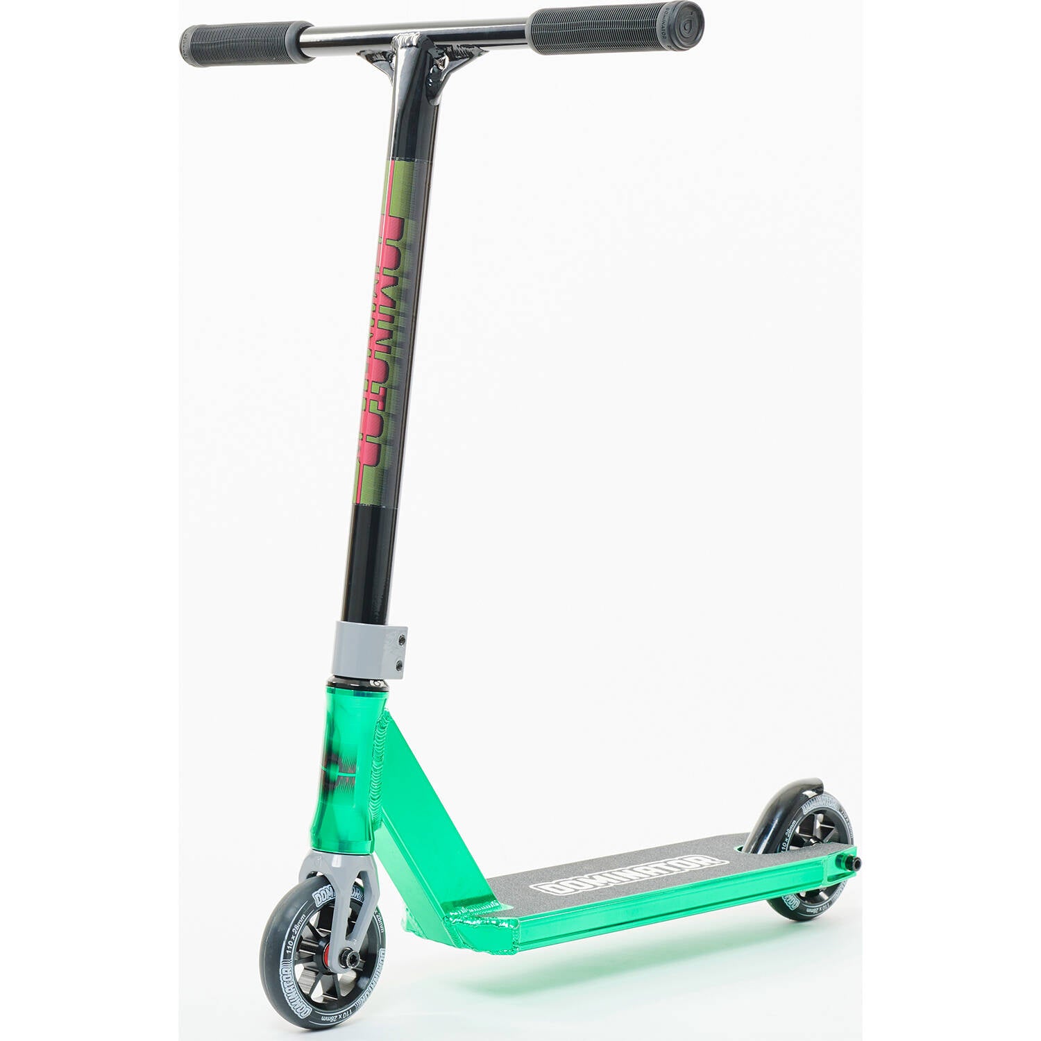 Dominator Mini Team Edition Stunt Scooter - Green Chrome