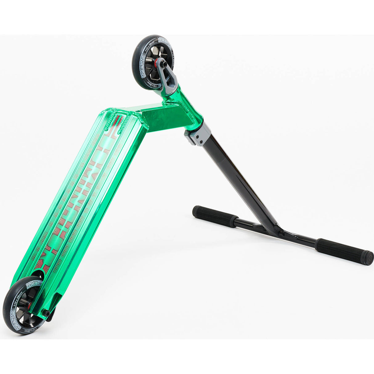 Dominator Mini Team Edition Stunt Scooter - Green Chrome