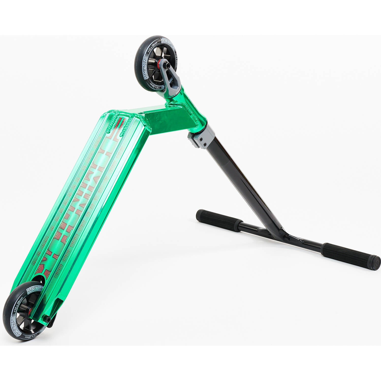 Dominator Mini Team Edition Stunt Scooter - Green Chrome