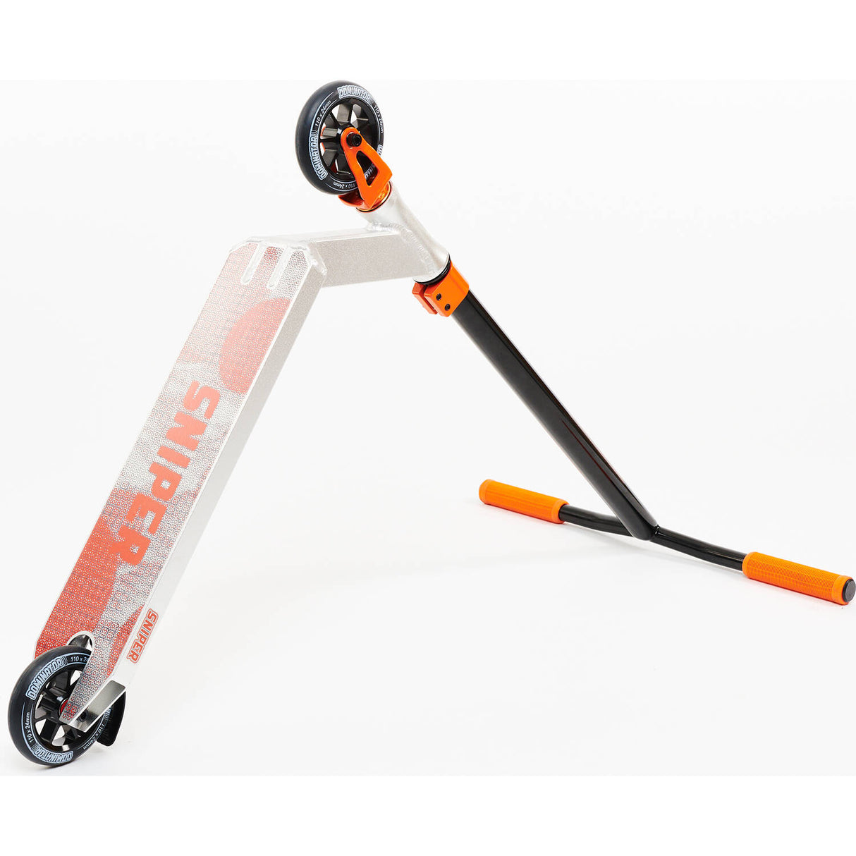 Dominator Sniper Stunt Scooter - Anodised Silver/Black