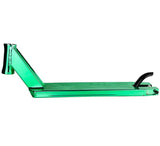 Dominator Mini Team Edition Scooter Deck - Green Chrome 435mm x 120mm