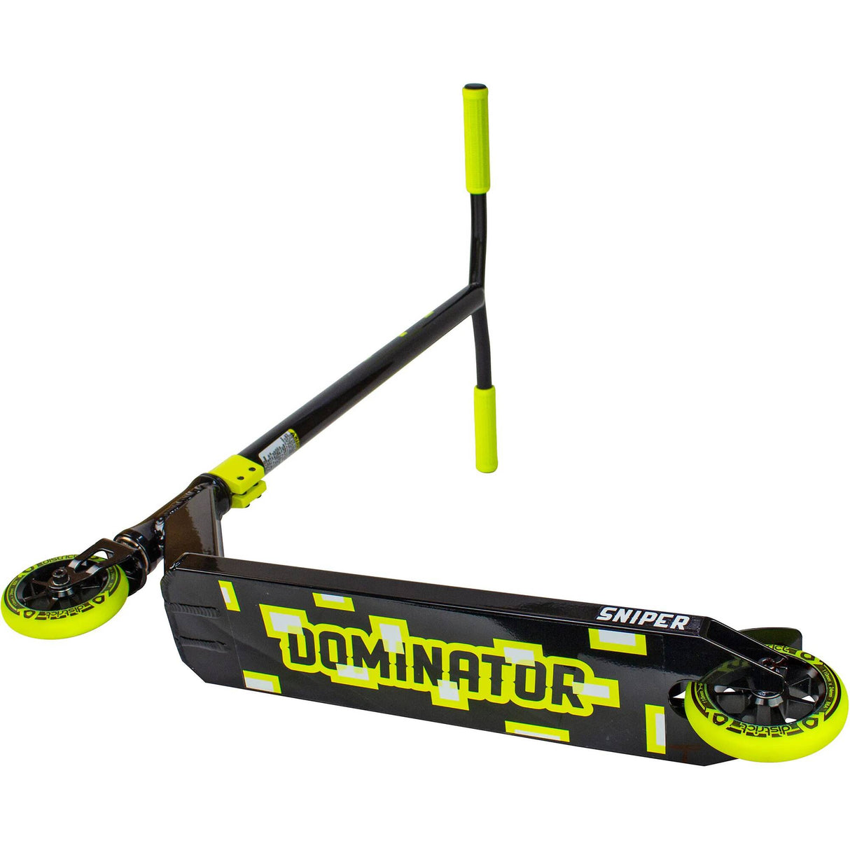 Dominator Sniper Stunt Scooter - Black/Neon Yellow