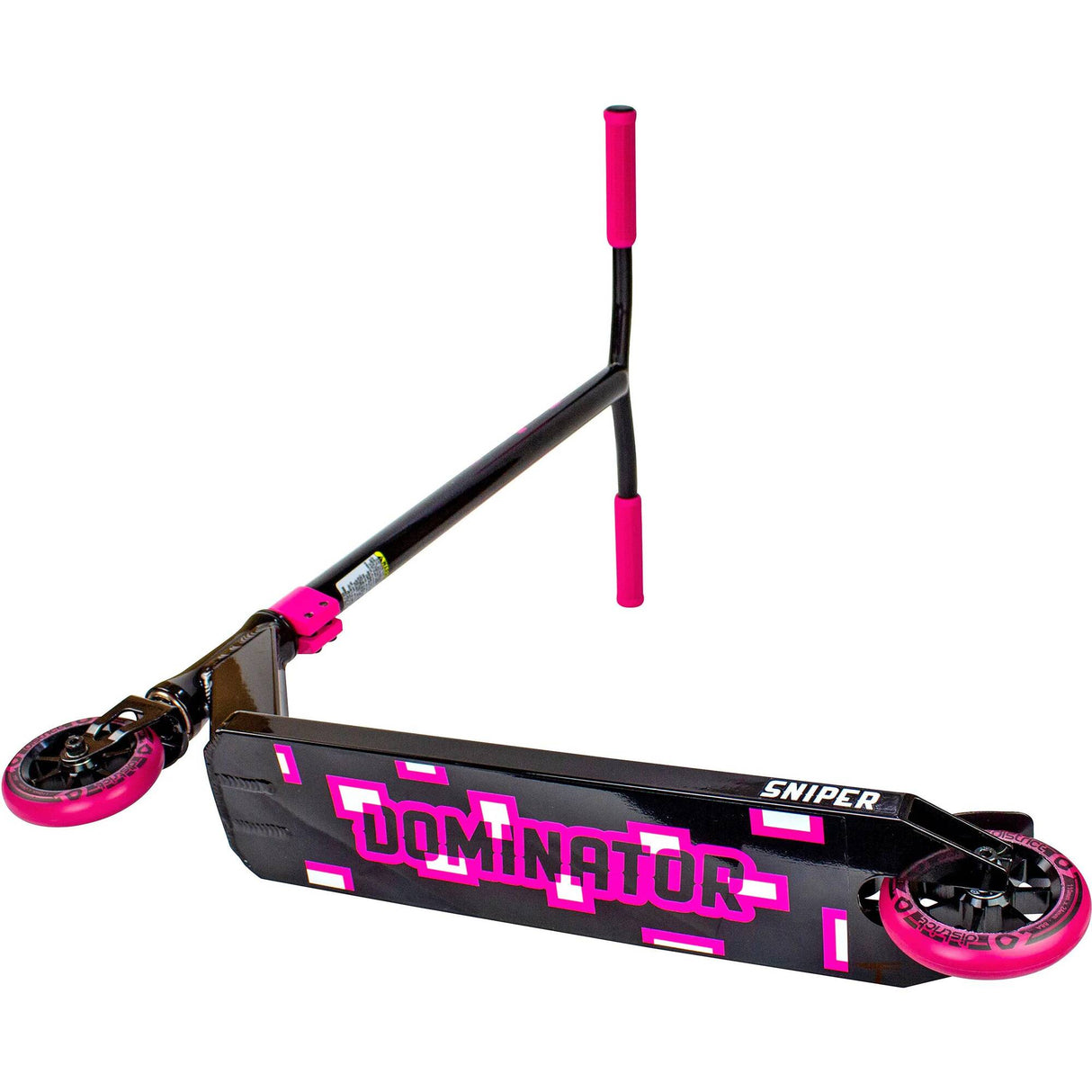 Dominator Sniper Stunt Scooter - Black/Pink