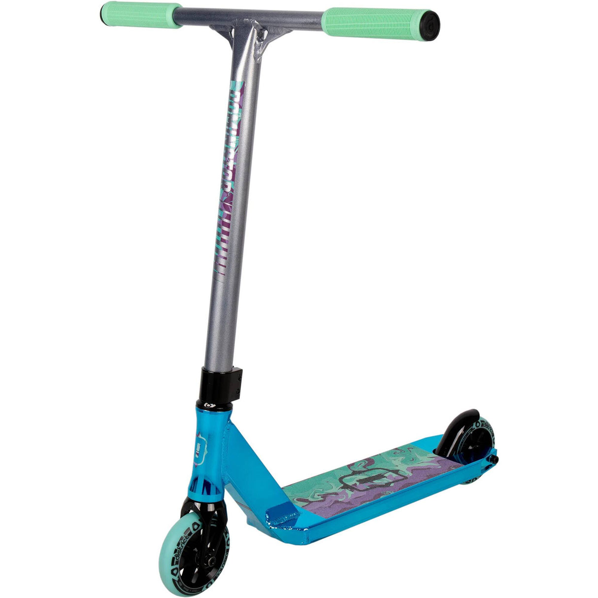 Dominator Team Edition Mini Stunt Scooter - Navy/Chrome