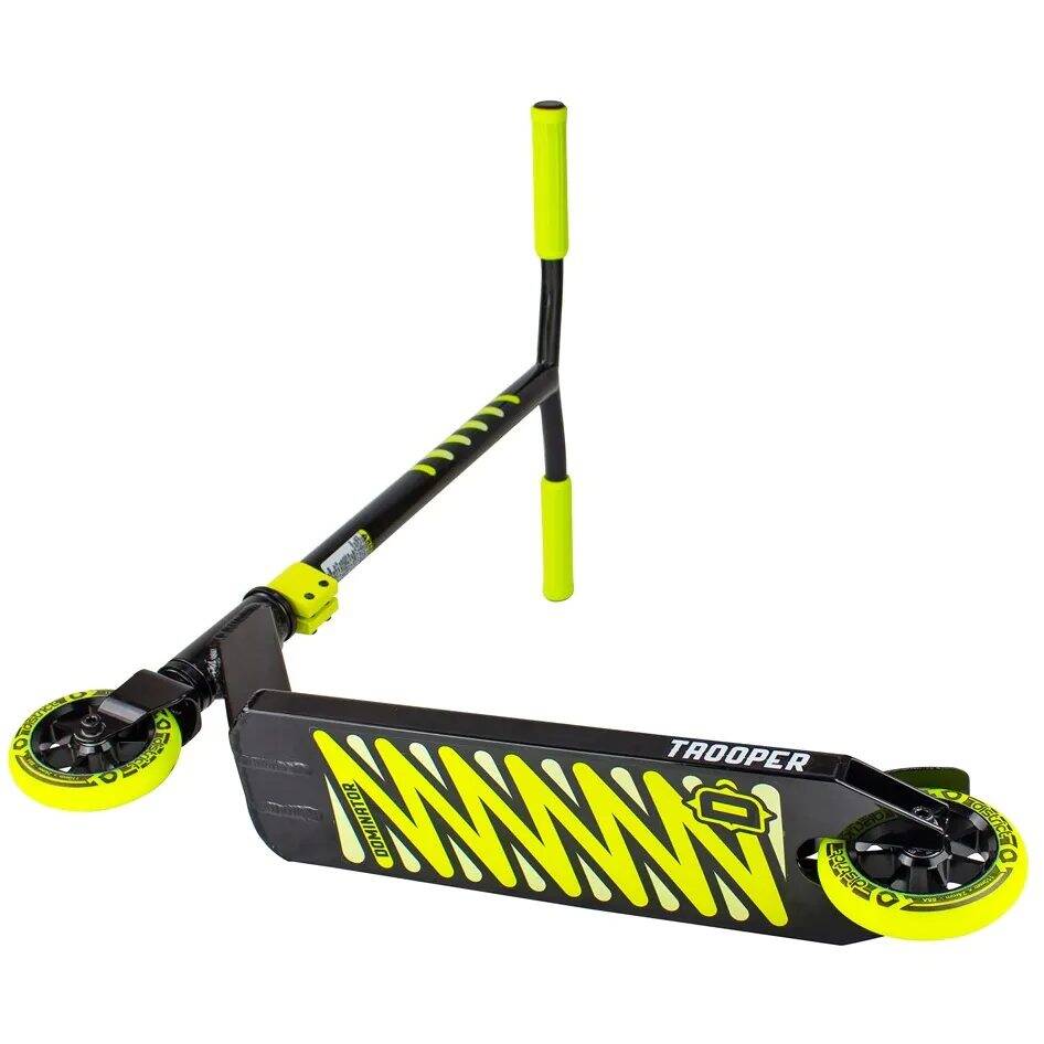 Dominator Trooper Stunt Scooter - Black/Neon Yellow
