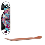 Drawing Boards Wheel Of Life Moon Skateboard Deck 8.25''