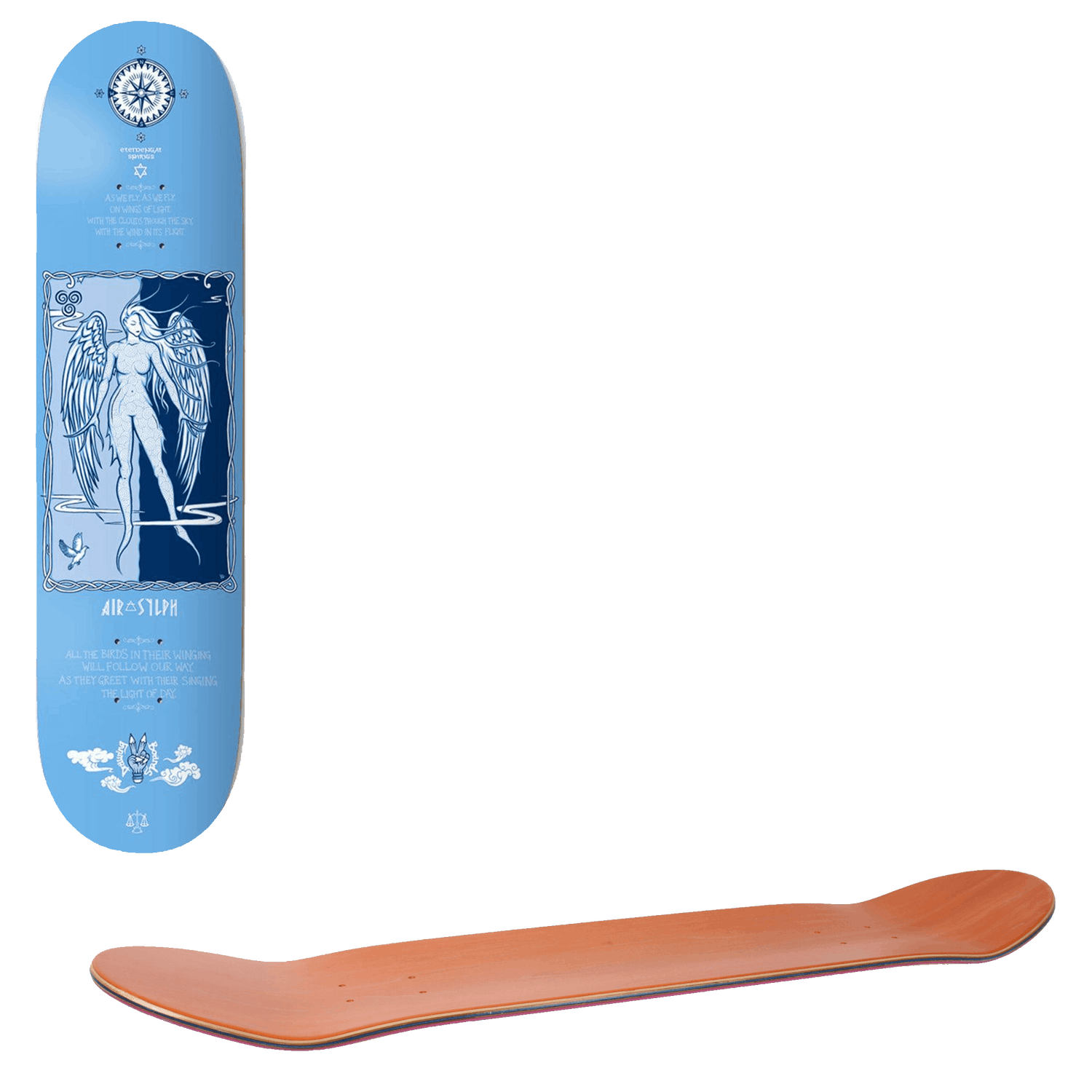 Drawing Boards Sylph Skateboard Deck