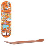 Drawing Boards 101 Series Skateboard Deck - Three 8.25"