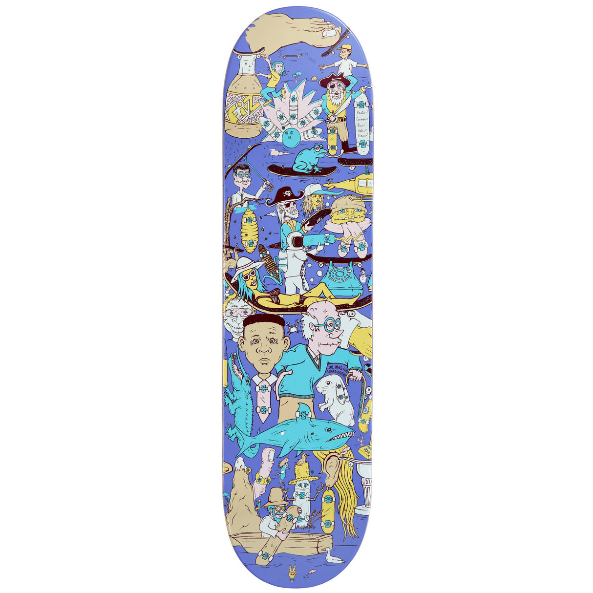 Drawing Boards 101 Series Skateboard Deck - Two 8.25"