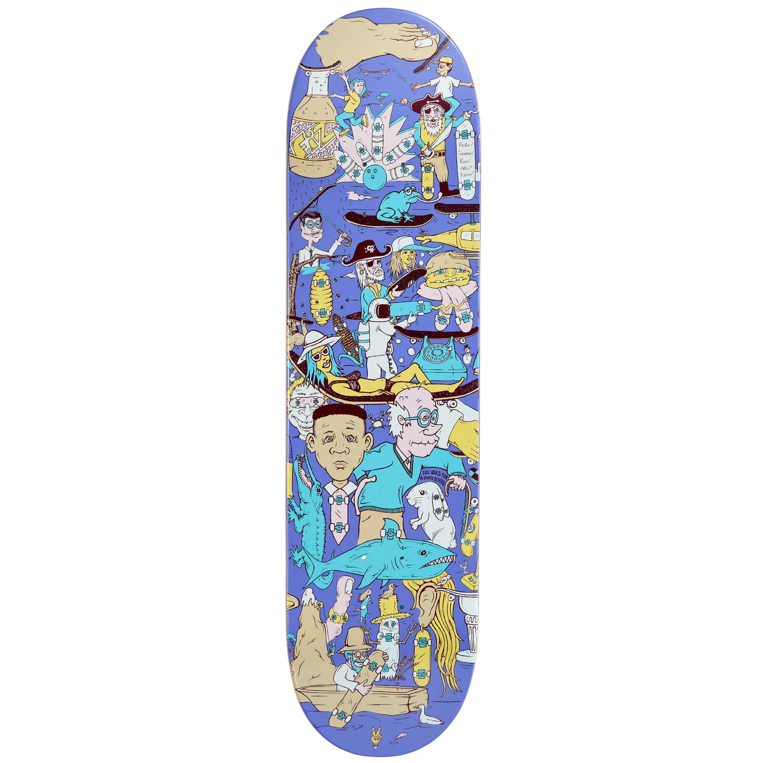 Drawing Boards 101 Series Skateboard Deck - Two 8.25"