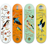 Drawing Boards Birds Series Skateboard Deck - Nuthatch 8.5"