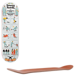 Drawing Boards Gentlemen's Guide Skateboard Deck 8.8"