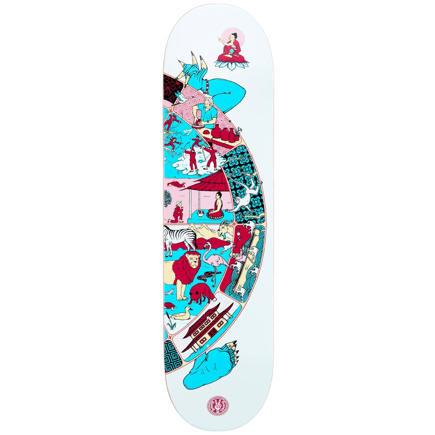 Drawing Boards Wheel Of Life Skateboard Deck - Set 8.25" (3 Decks)