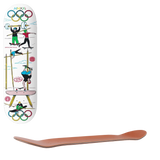 Drawing Boards Oh-lympics Skateboard Deck - 7.75"
