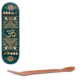 Drawing Boards Positive Patterns Skateboard Deck - OM - 8''