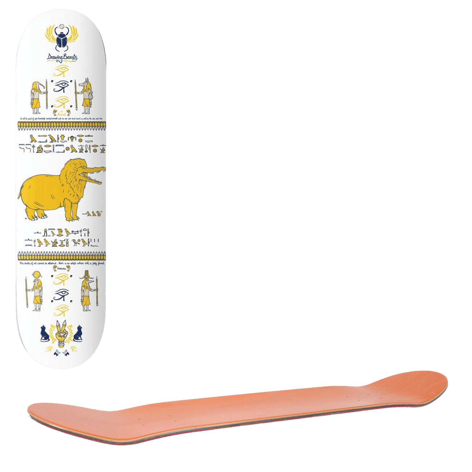 Drawing Boards Ammit Skateboard Deck 8.25''
