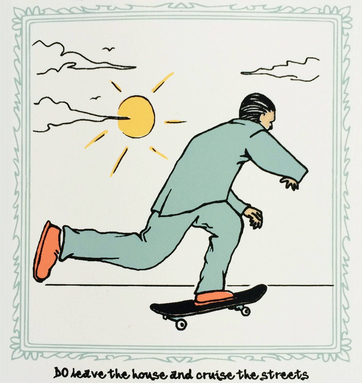 Drawing Boards Gent Skateboard Deck 8.5''