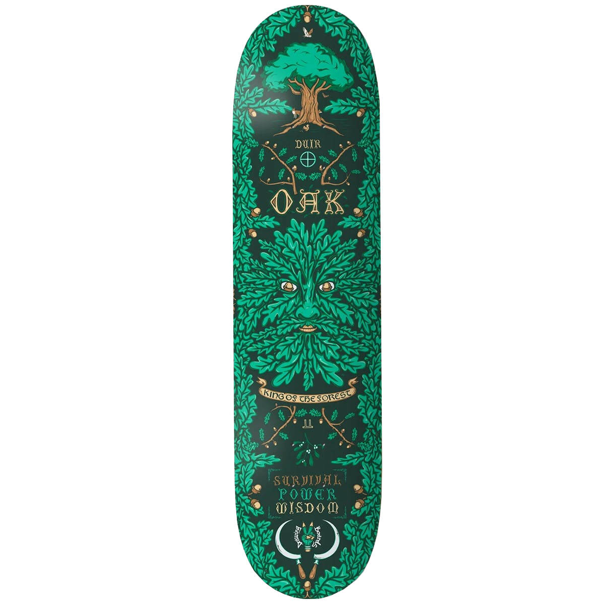Drawing Boards Oak Skateboard Deck - 8.5''