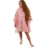 Dreamscene Kids Poncho Towel - Ice Cream Blush